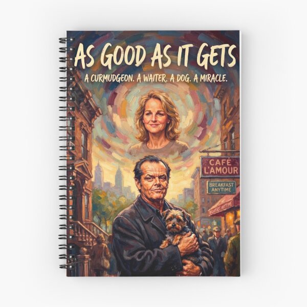 Item preview, As Good As It Gets Romantic Comedy Fine Art Tribute designed and sold by Art's Diner.