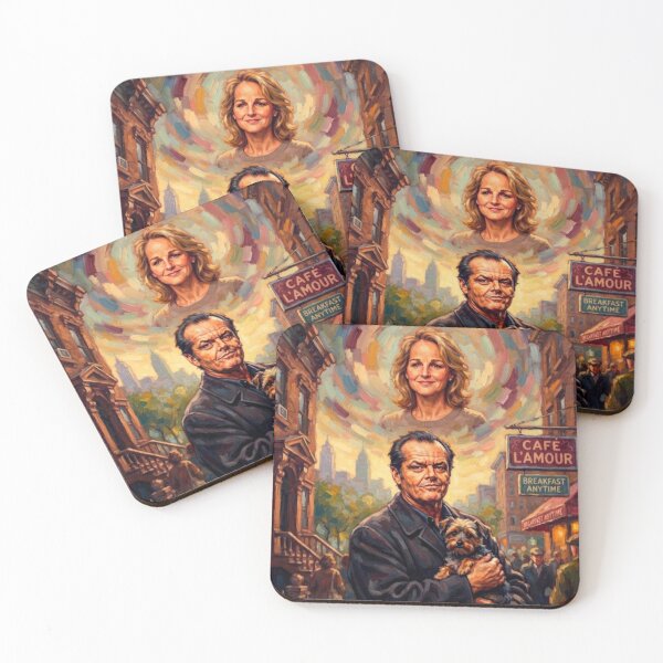 Item preview, As Good As It Gets Romantic Comedy Fine Art Tribute designed and sold by Art's Diner.