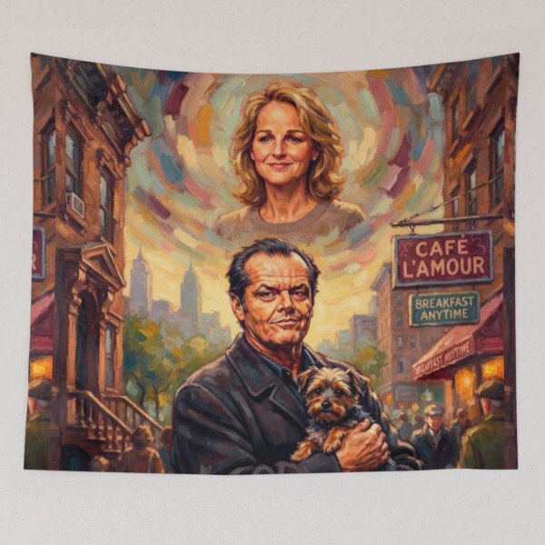 Item preview, As Good As It Gets Romantic Comedy Fine Art Tribute designed and sold by Art's Diner.
