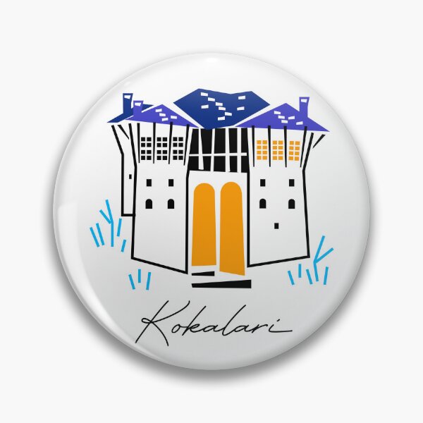 Item preview, Kokalari House, Gjirokastër Illustration designed and sold by INTRIGUEprints.
