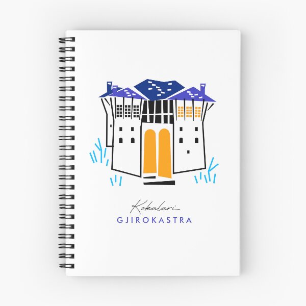 Item preview, Kokalari House, Gjirokastër Illustration designed and sold by INTRIGUEprints.
