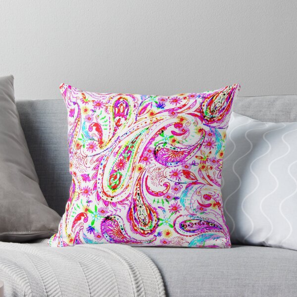 Item preview, Paisley ornament in purple and red designed and sold by bokasin.