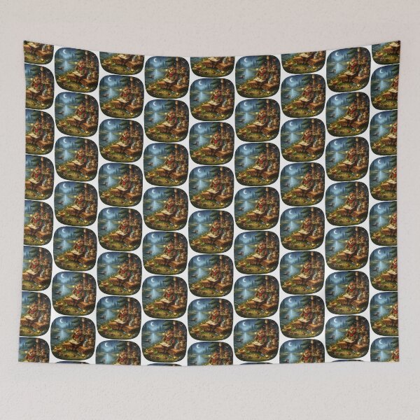Item preview, Happy Beaver Adventures – The First Song of the Summer Night designed and sold by Clothes With Smiling Animals Walt Gral.