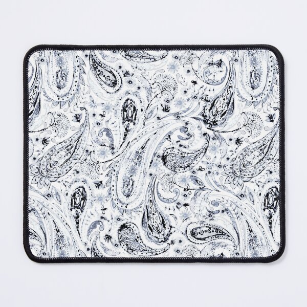 Item preview, Paisley ornament in gray designed and sold by bokasin.