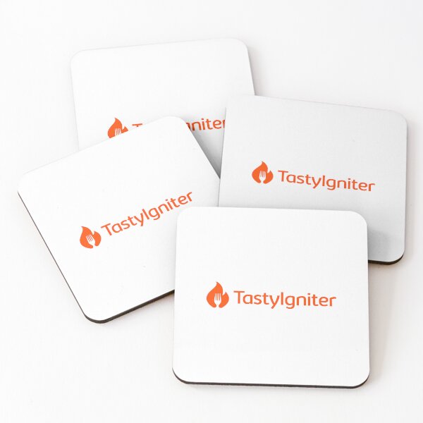 Item preview, TastyIgniter Orange Flame and Fork Restaurant Ordering System Logo designed and sold by jzedolpu.