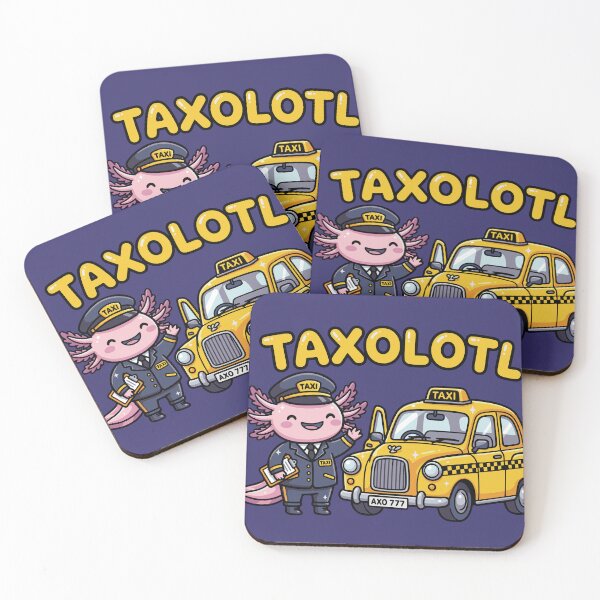 Item preview, Taxolotl Cute Axolotl Taxi Driver Pun designed and sold by chriswo-design.