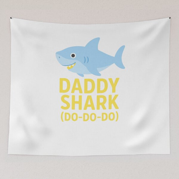 Item preview, Daddy Shark Shirt • Cute Dad Shark Design • Funny Father Gift  designed and sold by SoulThread Studio.