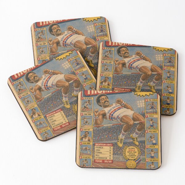 Item preview, Daley Thompson Trading Card designed and sold by halibutgoatramb.