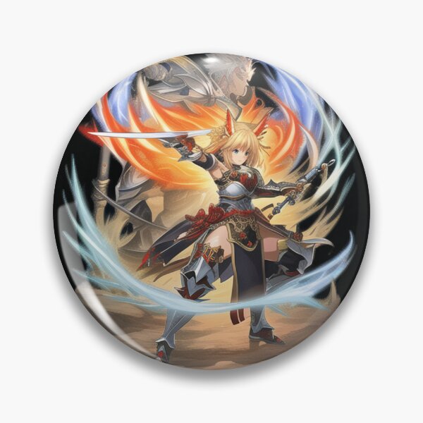 Item preview, Digital Art - Anime Characters in Armor, Epic Confrontation and Visual Effects designed and sold by AnimeShin.