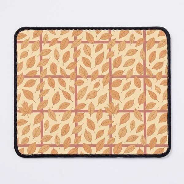 Item preview, Autumn Leaf Grid Pattern designed and sold by NNhu.