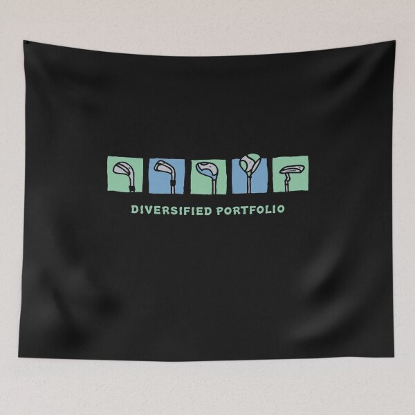 Item preview, Diversified Portfolio Golf Clubs Funny Investing Pun Golf Design designed and sold by Gbriel3.