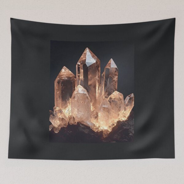 Item preview, 3d Render Of Crystal Mushroom Forest Digital designed and sold by Checho30.