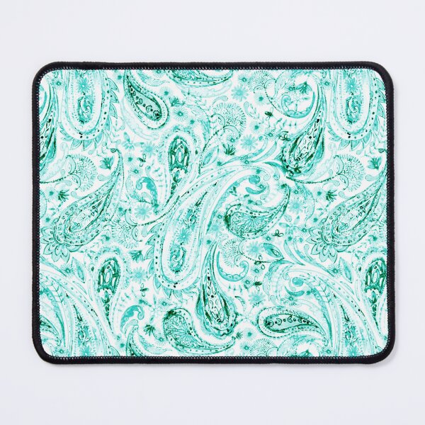 Item preview, Paisley ornament in green designed and sold by bokasin.