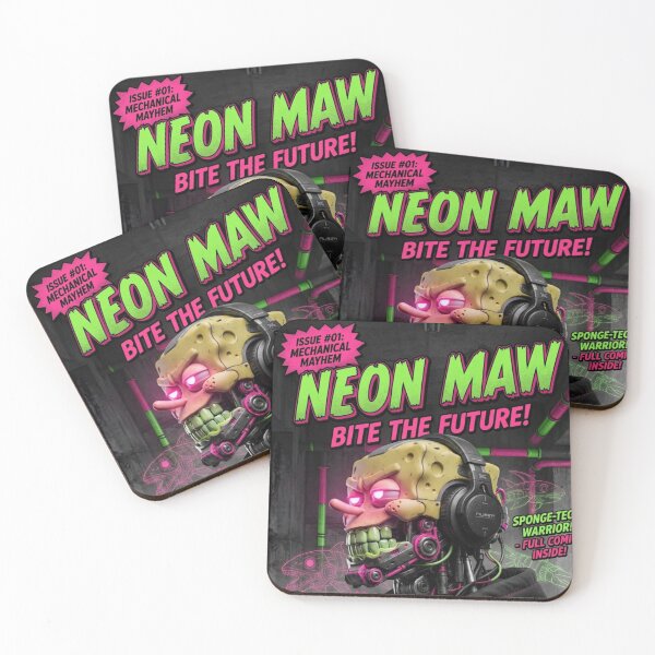 Item preview, Neon Maw: When Machinery Learns to Bite designed and sold by Print Fiction.