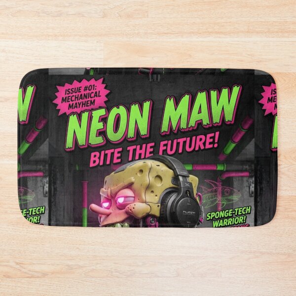 Item preview, Neon Maw: When Machinery Learns to Bite designed and sold by Print Fiction.