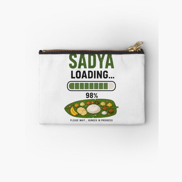 Item preview, Sadya Loading Please Wait Hunger In Progress Funny Onam T-Shirt Gift designed and sold by SHREE ART STUDIO.