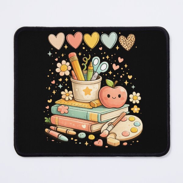 Item preview, Preschool Teacher Gift Cute School Supplies Art designed and sold by Corvoria.