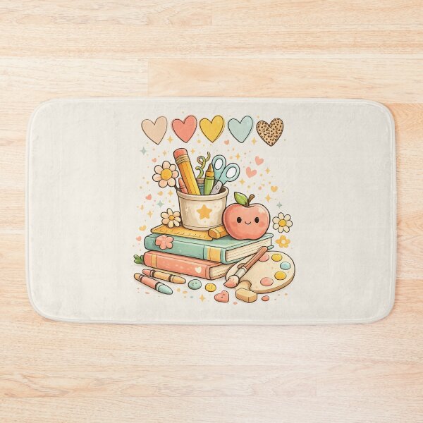 Item preview, Preschool Teacher Gift Cute School Supplies Art designed and sold by Corvoria.
