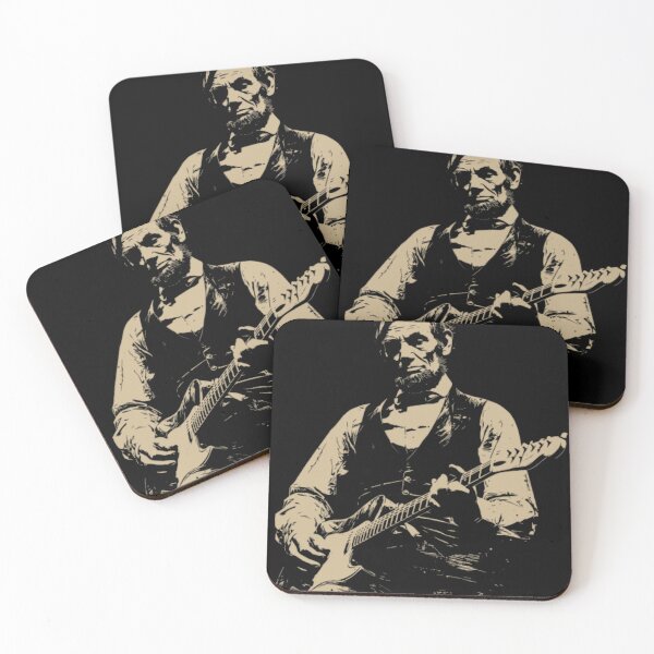 Item preview, Abraham Lincoln Playing Guitar designed and sold by Noa Wilder.