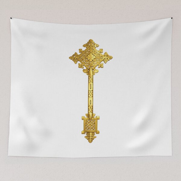 Item preview, Ethiopian Orthodox Religious Cross Design designed and sold by Marlaq fashion .