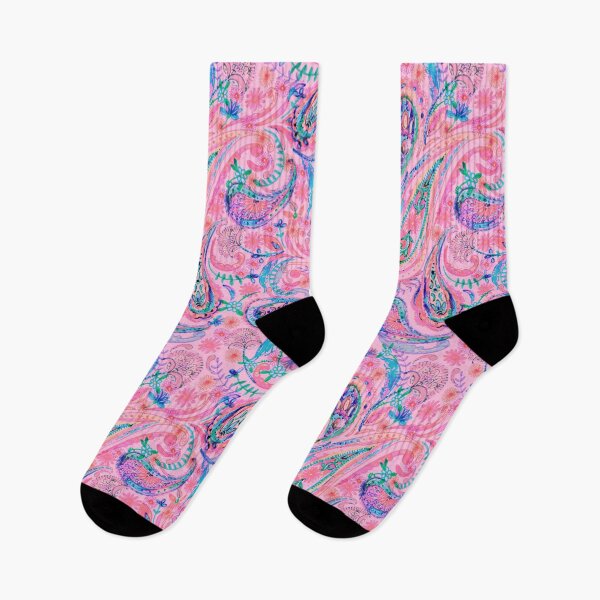 Item preview, Paisley ornament in pink designed and sold by bokasin.