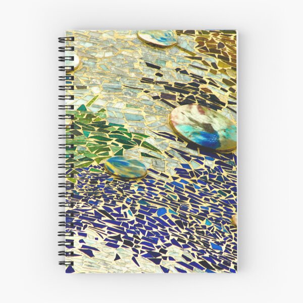 Item preview, Abstract Blue Green Spanish Mosaic  designed and sold by Hena Tayeb.