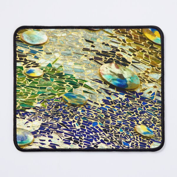 Item preview, Abstract Blue Green Spanish Mosaic  designed and sold by Hena Tayeb.