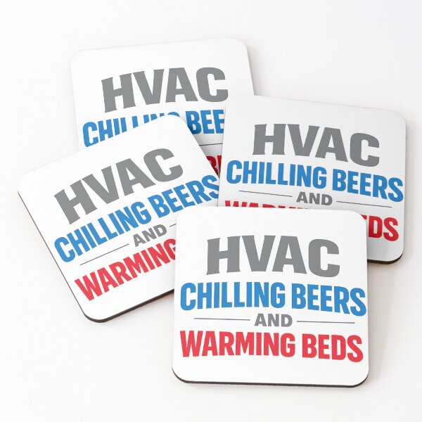Item preview, HVAC Chilling Beers & Warming Beds  Funny Tech Pride Design designed and sold by FrozenHeat97.