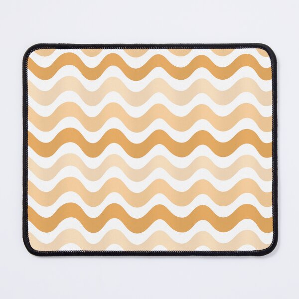 Item preview, 3D wave pattern- Copper color designed and sold by Pattern Petals.