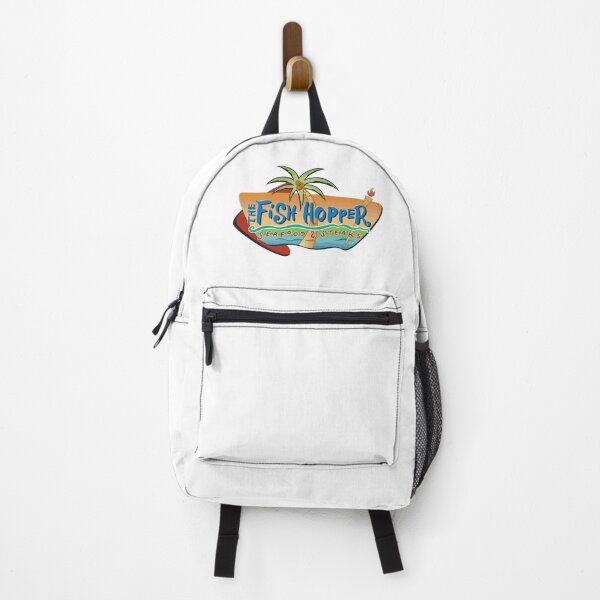 Item preview, The Fish Hopper Seafood and Steaks Tiki Style Palm Tree Logo designed and sold by jzedolpu.