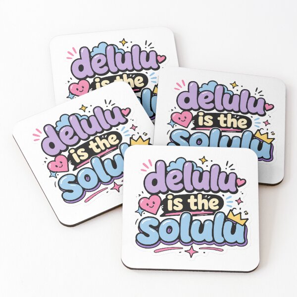 Item preview, Delulu Is The Solulu Cute Retro Graphic designed and sold by palozashop.