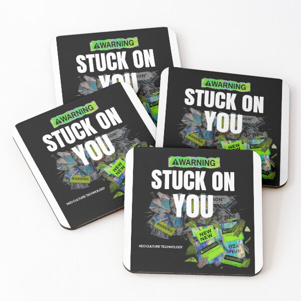 Item preview, Stuck On You Neo Brutalist Holographic Sticker Collage Graphic designed and sold by Gameshalah's Designs Hub.