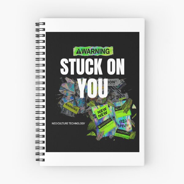 Item preview, Stuck On You Neo Brutalist Holographic Sticker Collage Graphic designed and sold by Gameshalah's Designs Hub.