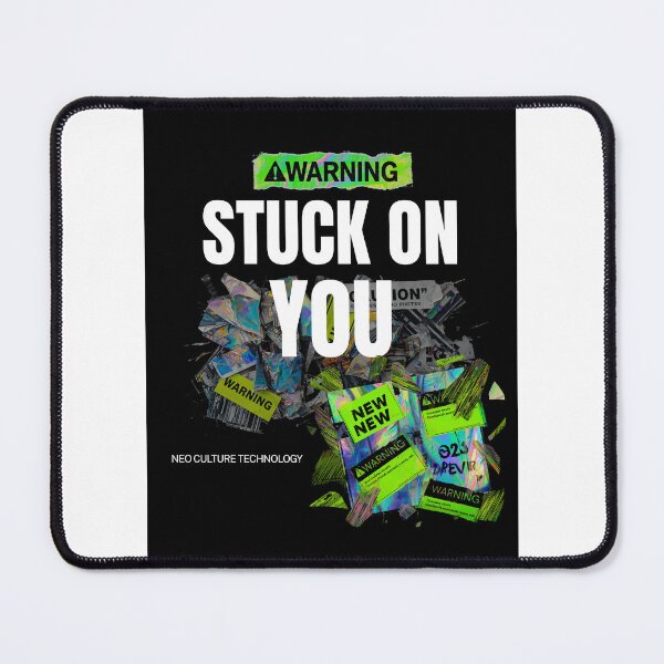 Item preview, Stuck On You Neo Brutalist Holographic Sticker Collage Graphic designed and sold by Gameshalah's Designs Hub.