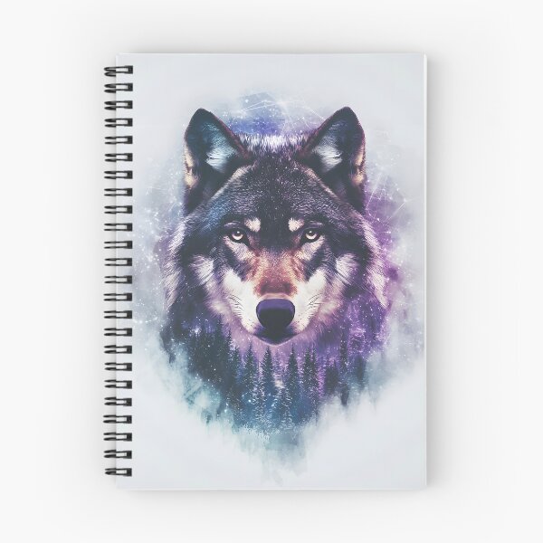 Item preview, 3d Render Of Geometric Wolf Forest Digital designed and sold by Checho30.