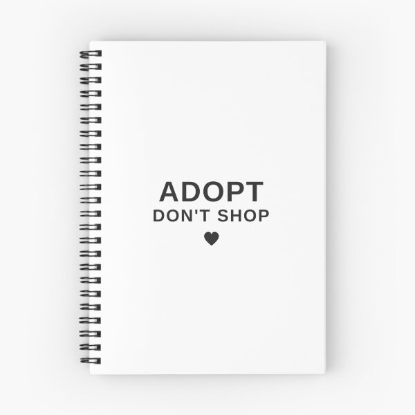 Item preview, Adopt Don't Shop designed and sold by BarkAndCo.