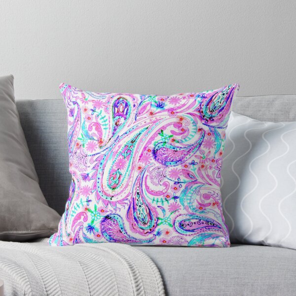Item preview, Paisley ornament in purple designed and sold by bokasin.
