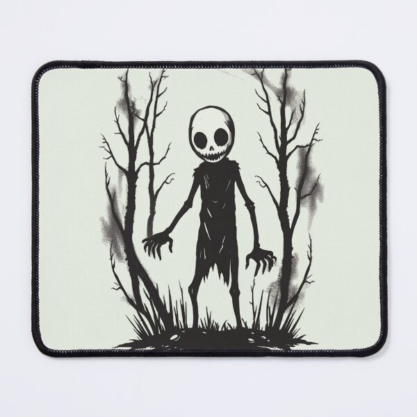Item preview, Creepy Halloween Skeleton in the Forest designed and sold by ERODED SELF.