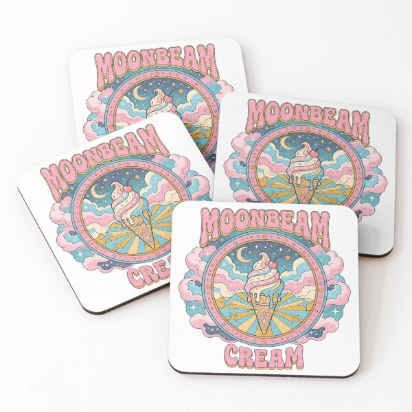 Item preview, Moonbeam Cream Retro Ice Cream Aesthetic Cute Dessert Lover designed and sold by conggamenhatvip.