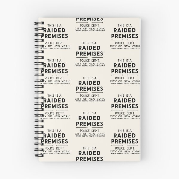 Item preview, Raided Premises NYC designed and sold by MartinRivas.