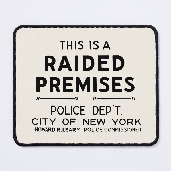 Item preview, Raided Premises NYC designed and sold by MartinRivas.