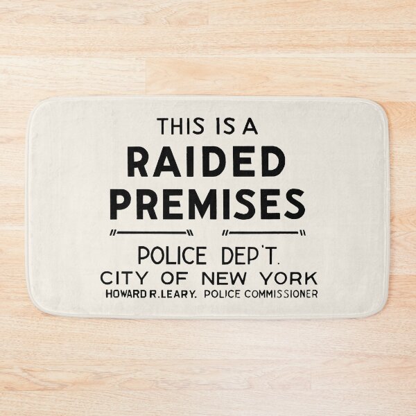 Item preview, Raided Premises NYC designed and sold by MartinRivas.
