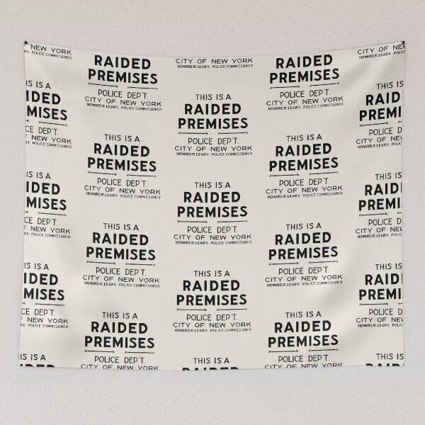 Item preview, Raided Premises NYC designed and sold by MartinRivas.