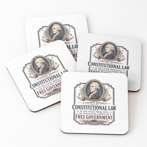 Item preview, Alexander Hamilton U.S. Constitution Free Government Quote designed and sold by AntiqueImages.