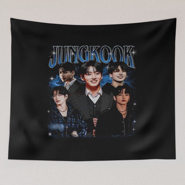 Item preview, Vintage Jungkook Graphic Shirt BTS Kpop Idol Retro Concert Fan T-Shirt designed and sold by MichaelAdamArt.