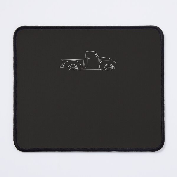 Item preview, 3100 Pickup - Profile Stencil White designed and sold by gemmem.