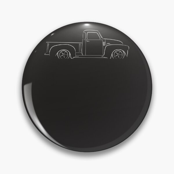 Item preview, 3100 Pickup - Profile Stencil White designed and sold by gemmem.