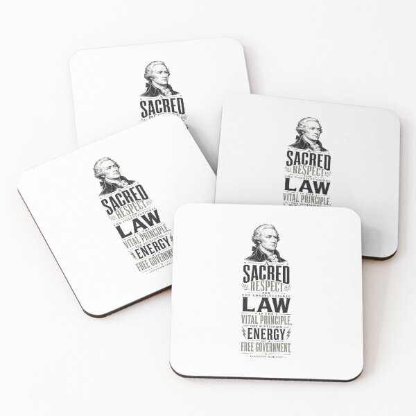 Item preview, Alexander Hamilton Constitutional Law Historic Quote designed and sold by AntiqueImages.