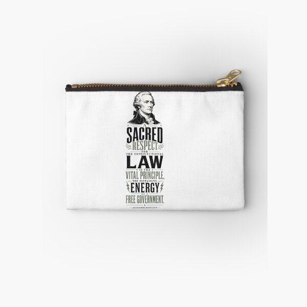 Item preview, Alexander Hamilton Constitutional Law Historic Quote designed and sold by AntiqueImages.