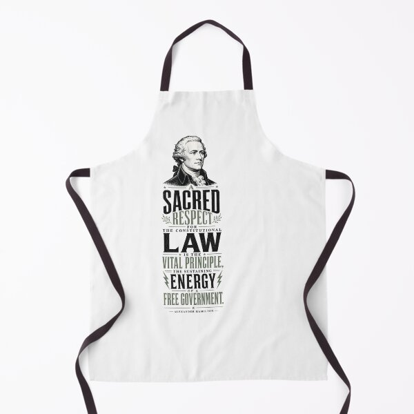 Item preview, Alexander Hamilton Constitutional Law Historic Quote designed and sold by AntiqueImages.